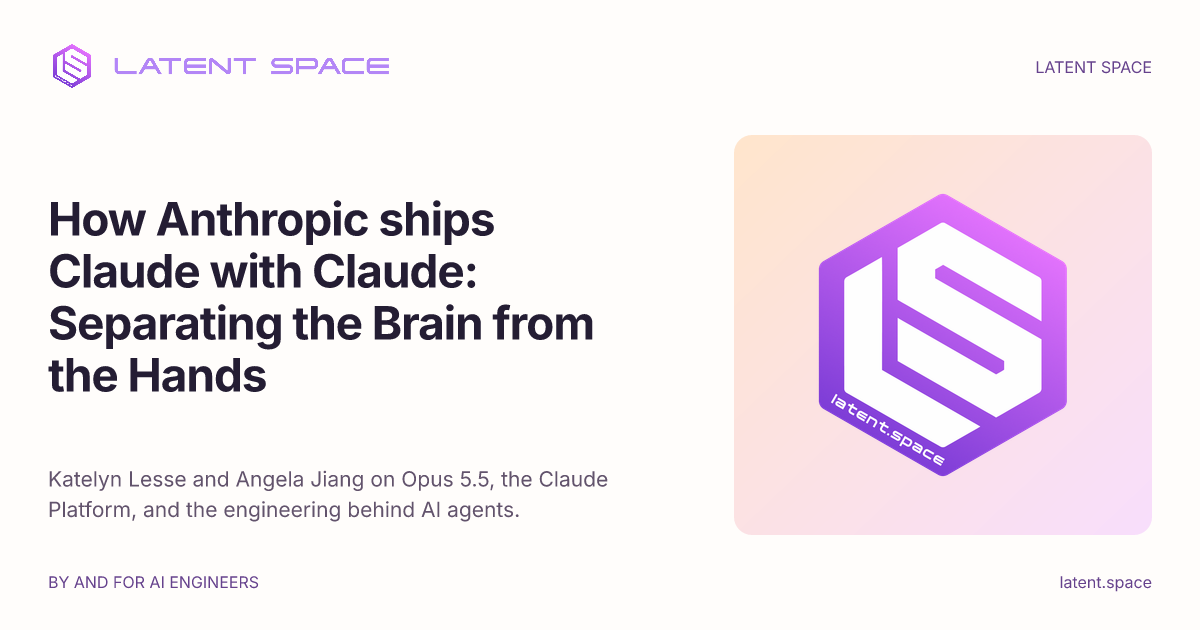 How Anthropic ships Claude with Claude: Separating the Brain from the Hands